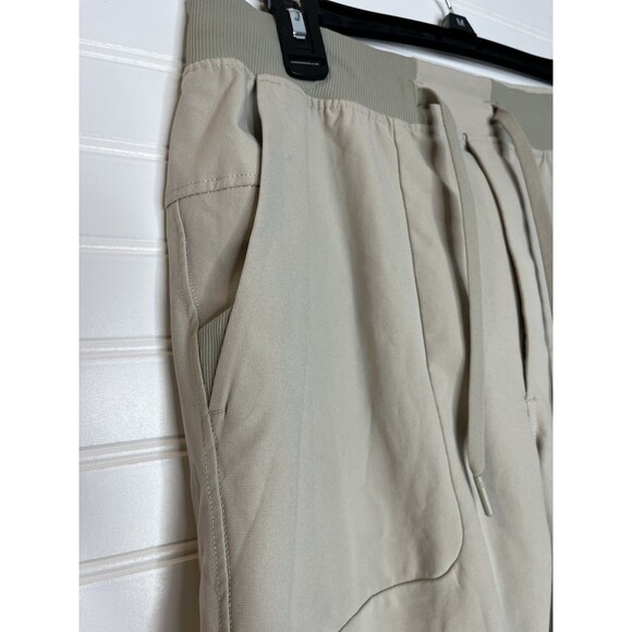 Lululemon Jogger Mens Medium Beige Athletic ABC Warpstreme Jogger Zip Pocket - Picture 5 of 14